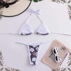 Mini bikini string triangle ficelle sexy Mafate - GUAPPAA