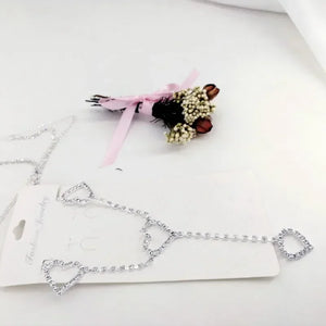 Chaine de taille femme dorée argentée chic Distinction - GUAPPAA