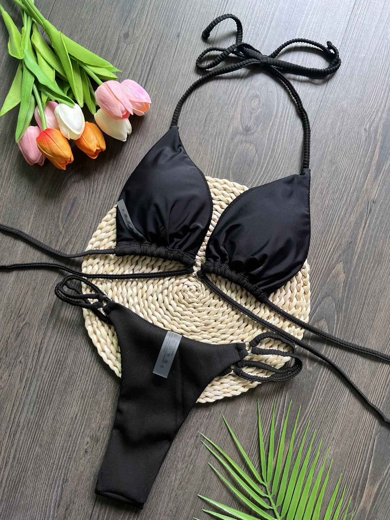 Maillot de bain string ficelle sexy push-up Costa del Sol - GUAPPAA