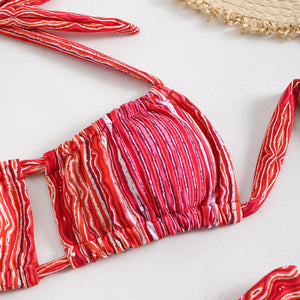 Bikini bandeau échancré Marbella