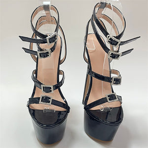 Sandales à talons hauts plateforme 15cm Sommum - GUAPPAA