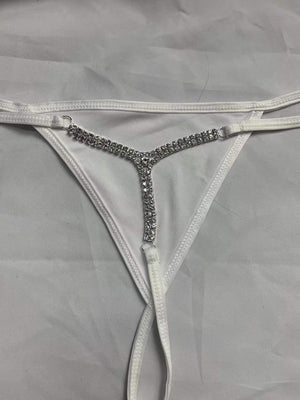 Micro string ficelle à strass sexy femme Locace - GUAPPAA