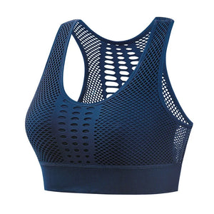 Haut crop-top de sport dos aéré pour femme Extrême - GUAPPAA