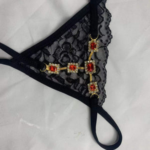 Micro string ficelle à strass sexy femme Locace - GUAPPAA