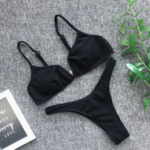 Maillot de bain string deux pièces push-up sexy Ulysse - GUAPPAA