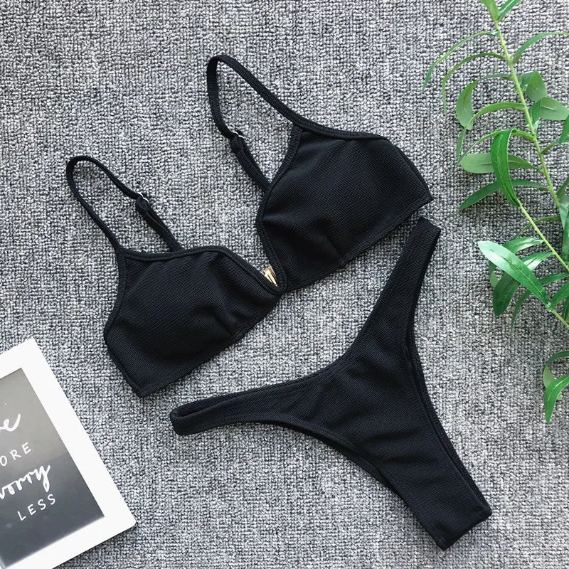 Maillot de bain string deux pièces push-up sexy Ulysse - GUAPPAA
