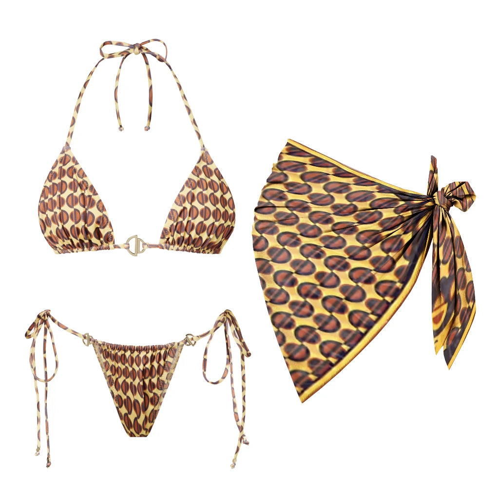 Variante imprimée du bikini L’Escapade Solaire