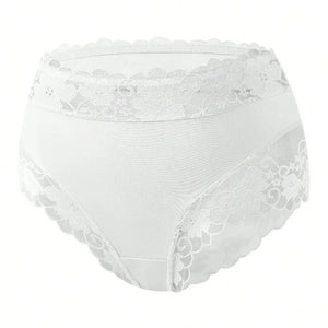 Culotte L’Instinct Fauve violette en dentelle avec taille médiane et finition délicate