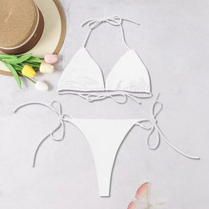Maillot de bain brésilien string ficelle sexy push-up Ile du Vent - GUAPPAA