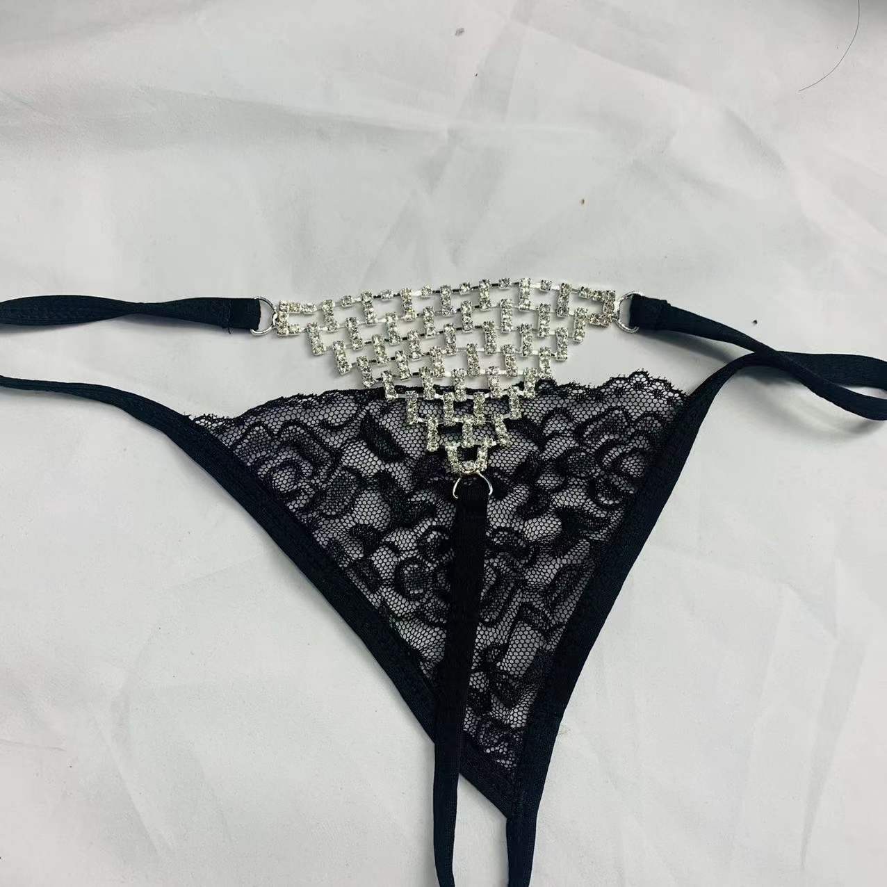 Micro string ficelle à strass sexy femme Locace - GUAPPAA