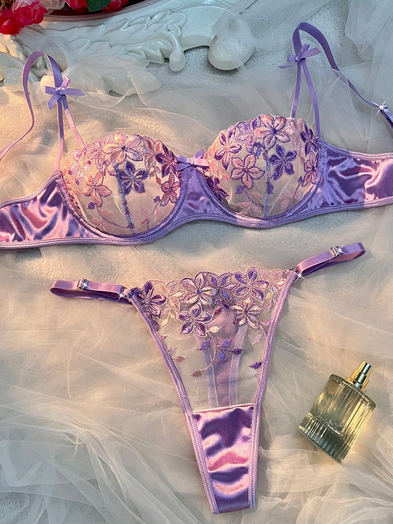 Soutien-gorge à armatures de l’ensemble La Veillée Pourpre
