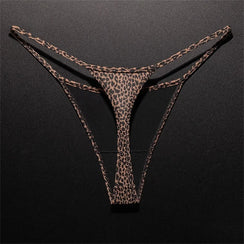 String imprimé léopard La Panthère Fine