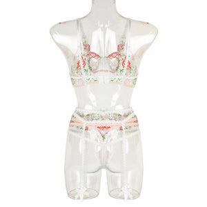 Lingerie transparente ensemble sexy Exaltation - GUAPPAA