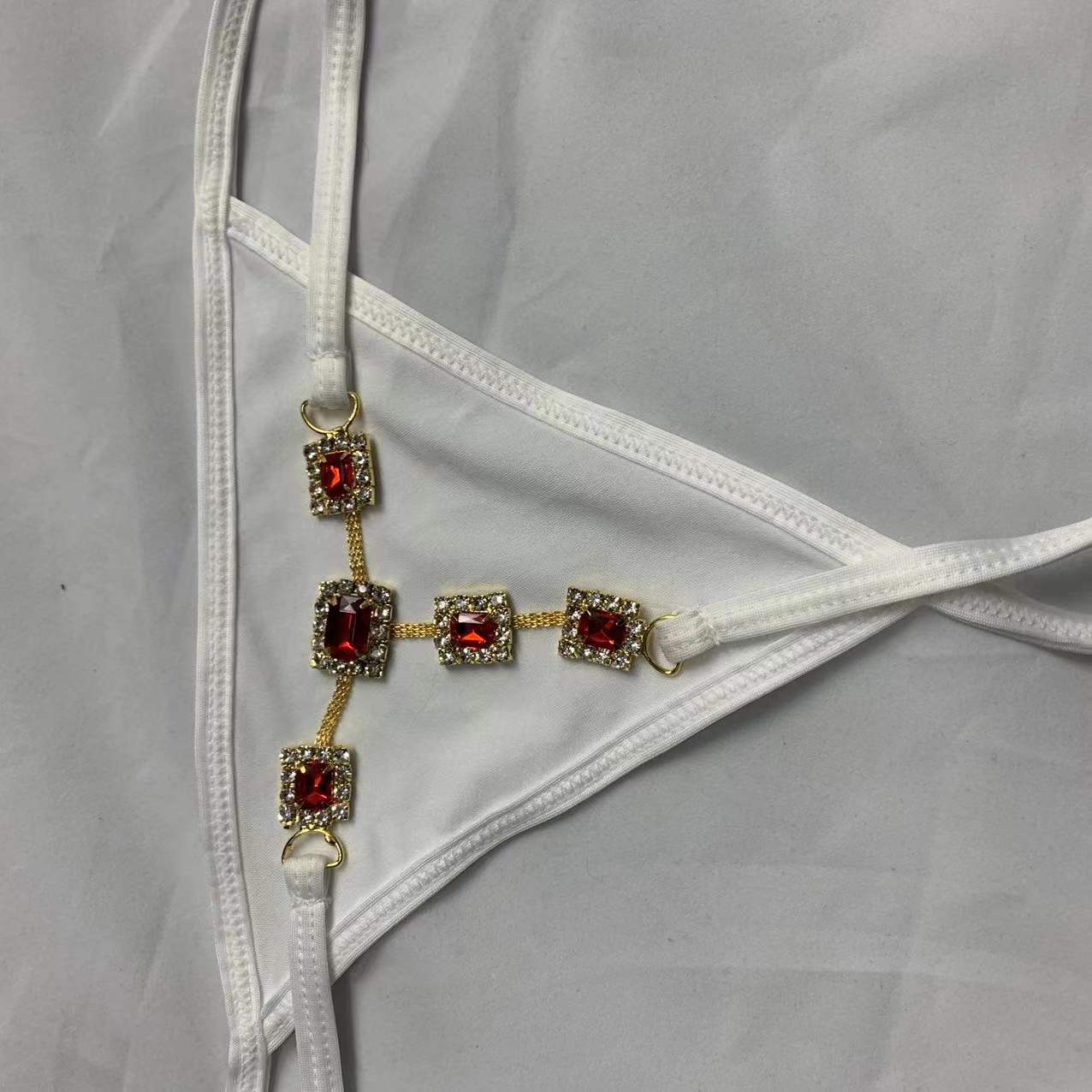 Micro string ficelle à strass sexy femme Locace - GUAPPAA
