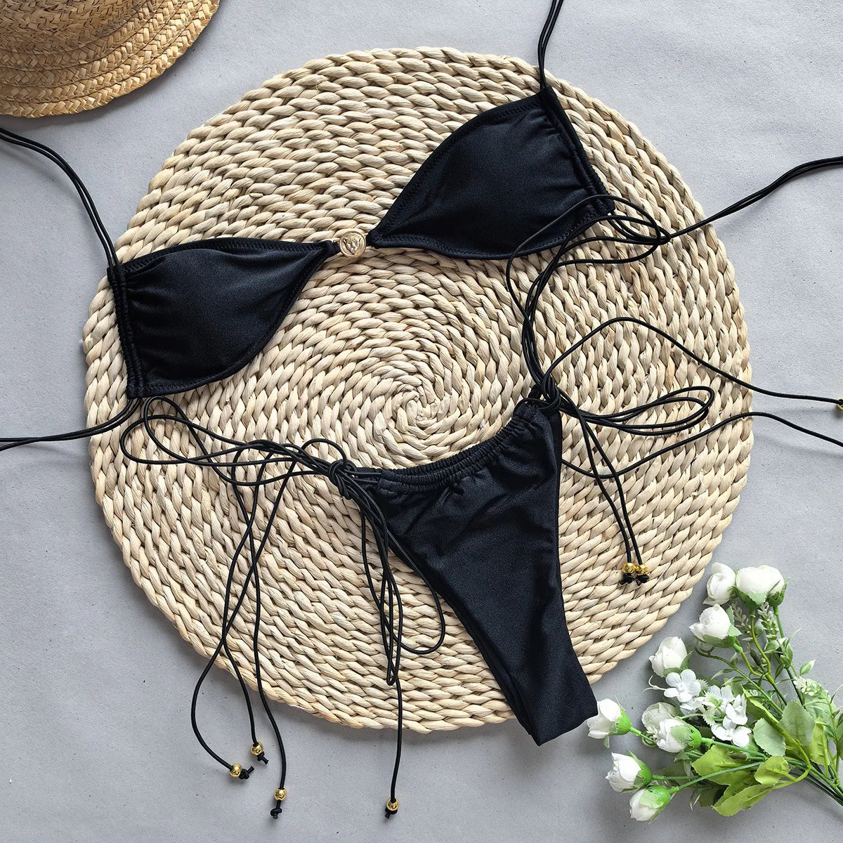 Micro bikini string ficelle sexy taille basse Molinor - GUAPPAA