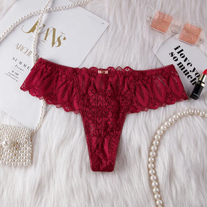 String dentelle taille basse femme à laçage au dos Tumulte - GUAPPAA