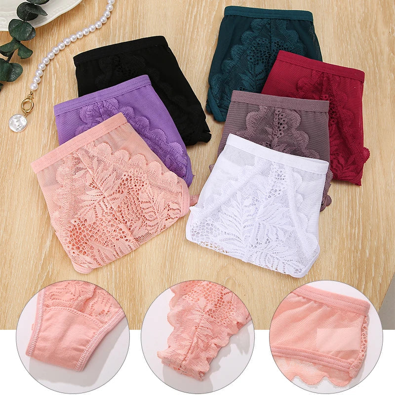 String en dentelle transparent sexy noir blanc rouge rose Ilea - GUAPPAA
