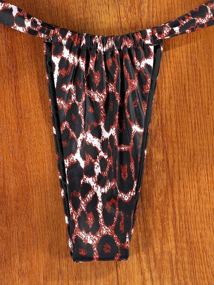 Bikini triangle léopard Marbella — vue 07