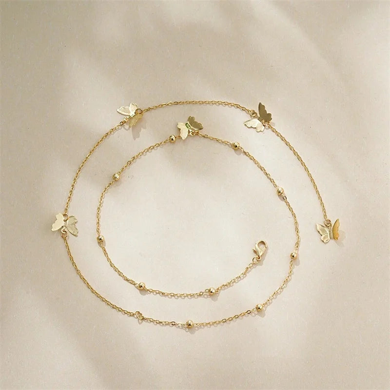 Collier papillons chaîne de dos nu femme bijou chic Llorna - GUAPPAA