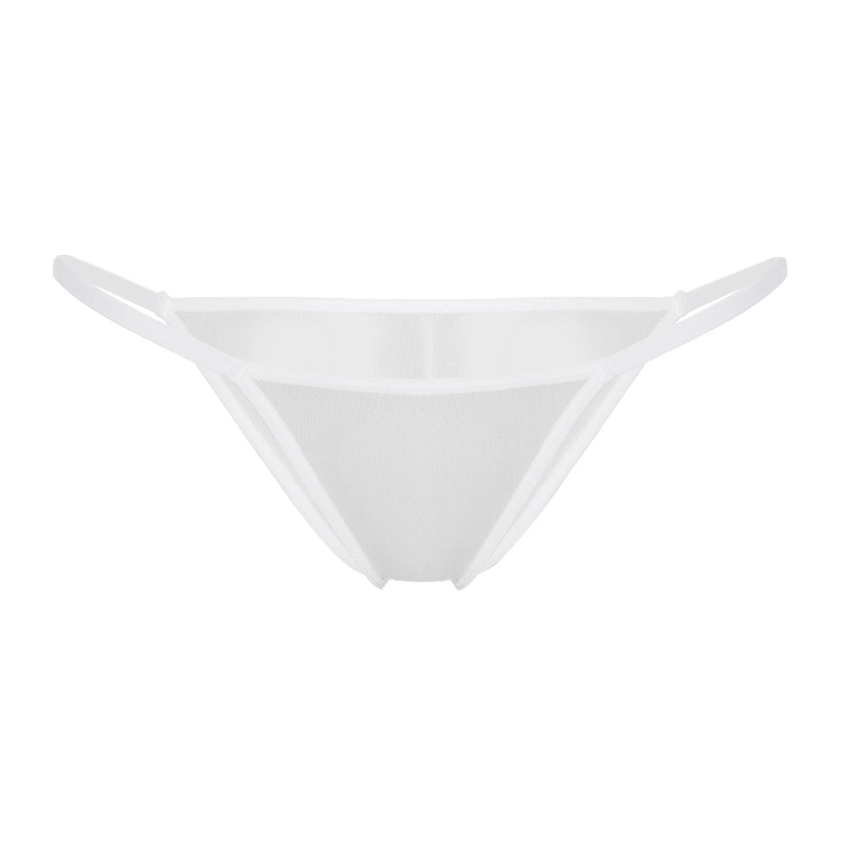 Culotte La Graphique en maille noire à coupe taille basse proposée dans la gamme Guappaa