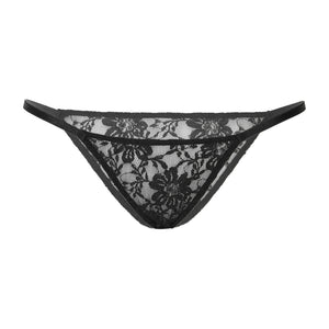 Présentation des sept styles de maille dentelle carreaux et rayures de la culotte La Graphique