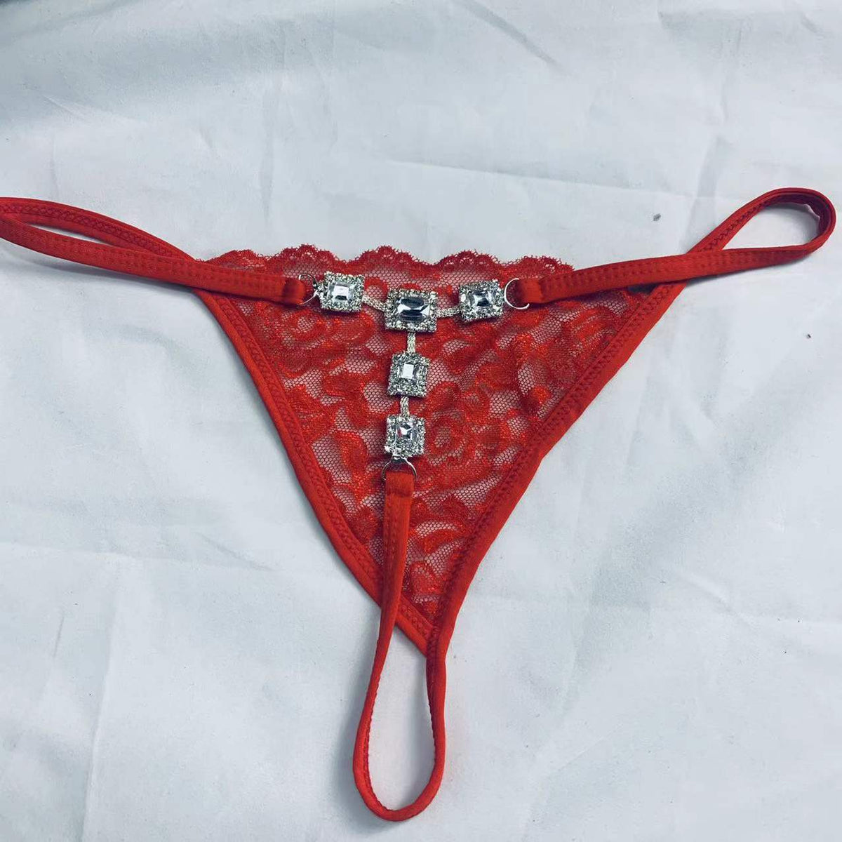 Micro string ficelle à strass sexy femme Locace - GUAPPAA