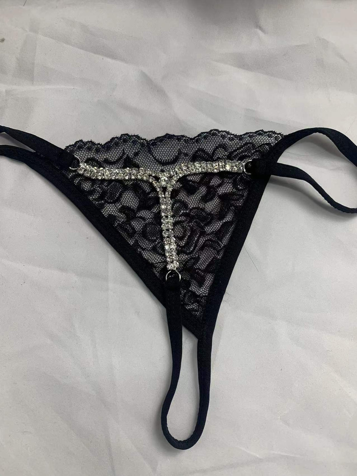 Micro string ficelle à strass sexy femme Locace - GUAPPAA
