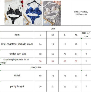Ensemble lingerie floral brodé Le Marais — vue 06