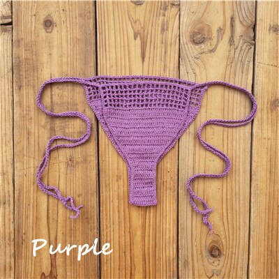 Micro string ficelle de bain crochet tricoté Benalmadena - GUAPPAA