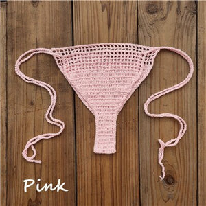Micro string ficelle de bain crochet tricoté Benalmadena - GUAPPAA