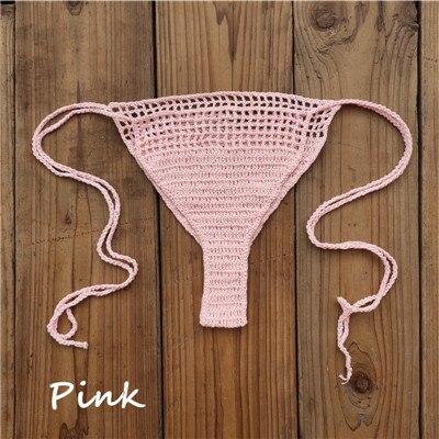 Micro string ficelle de bain crochet tricoté Benalmadena - GUAPPAA