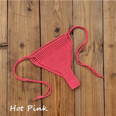 Micro string ficelle de bain crochet tricoté Benalmadena - GUAPPAA