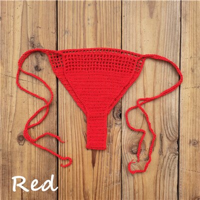 Micro string ficelle de bain crochet tricoté Benalmadena - GUAPPAA