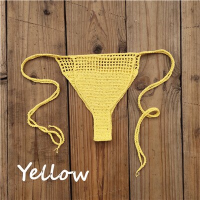 Micro string ficelle de bain crochet tricoté Benalmadena - GUAPPAA