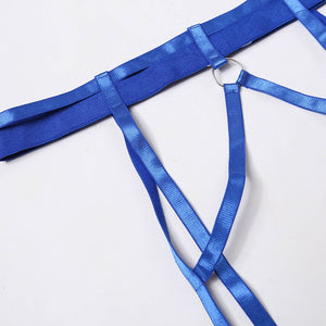 Ensemble lingerie sexy à bandes et porte-jarretelles Magnolia - GUAPPAA