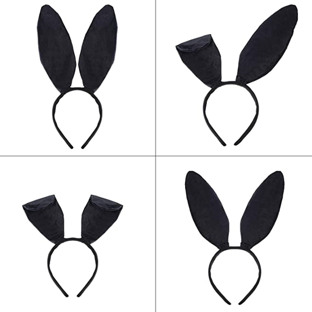 Serre-tête oreilles de lapin déguisement sexy 22cm Lapinou - GUAPPAA