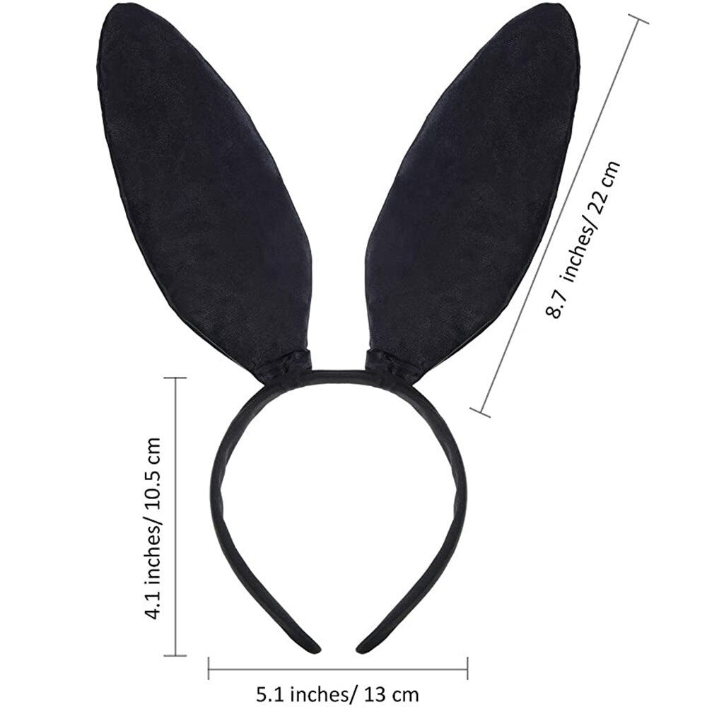 Serre-tête oreilles de lapin déguisement sexy 22cm Lapinou - GUAPPAA