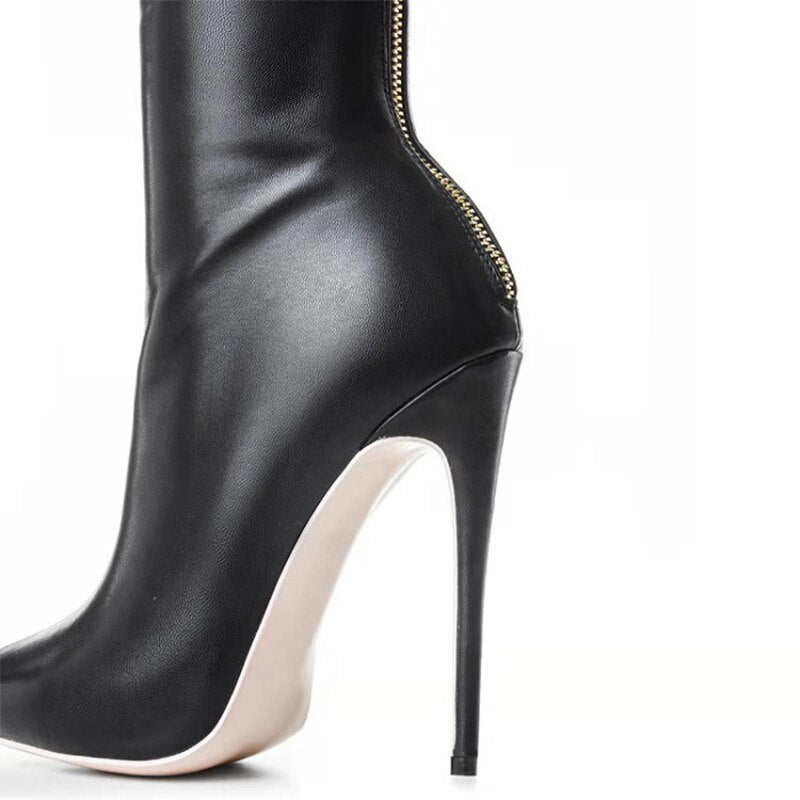 Cuissardes Femme Noir Rouge 34-47 - Bottes Hautes Sexy Hollywood - GUAPPAA