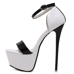 Talons aiguilles hauts 16 cm à plateforme 41 42 43 44 45 Moja - GUAPPAA