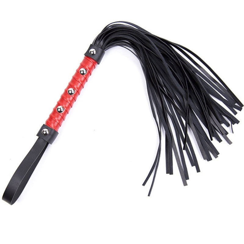 Fouet à lanières en simili érotique BDSM bondage domination - GUAPPAA
