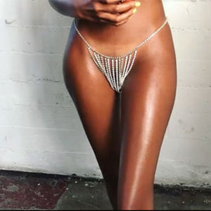 Micro bikini string bijou à strass deux pièces L'extase - GUAPPAA