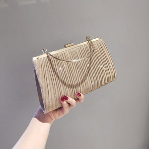 Pochette à main à pailettes chic femme Grand Paris - GUAPPAA