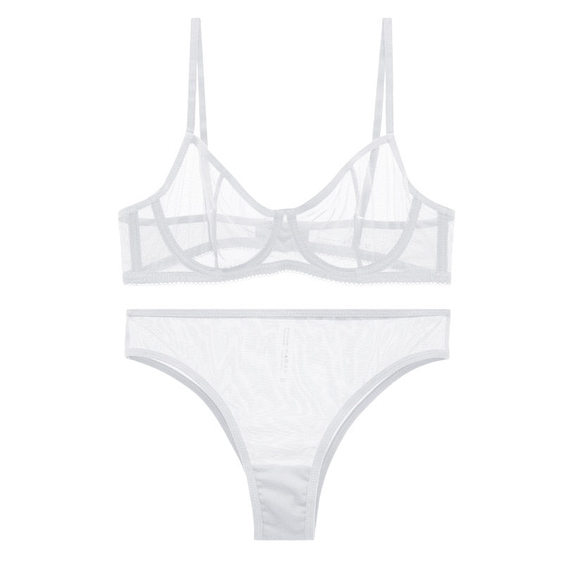 Ensemble deux pièces de lingerie fine transparente sexy Attiser - GUAPPAA