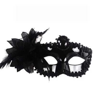 Masque vénitien diamants et plumes - GUAPPAA