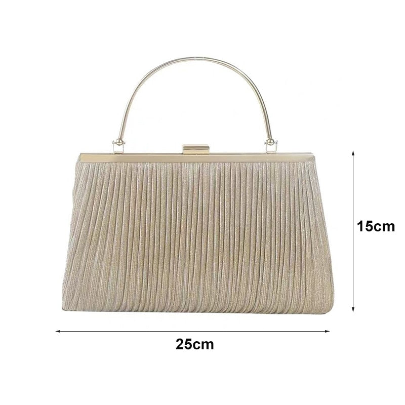 Pochette à main à pailettes chic femme Grand Paris - GUAPPAA