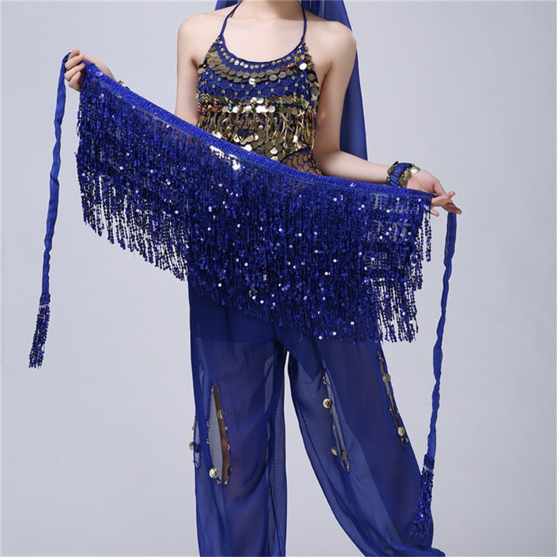 Paréo Mini-jupe sequins à nouer sexy Alma - GUAPPAA