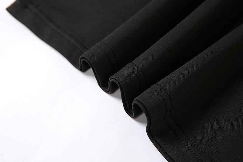 Robe une épaule moulante mi longue décolleté asymétrique Laora - GUAPPAA