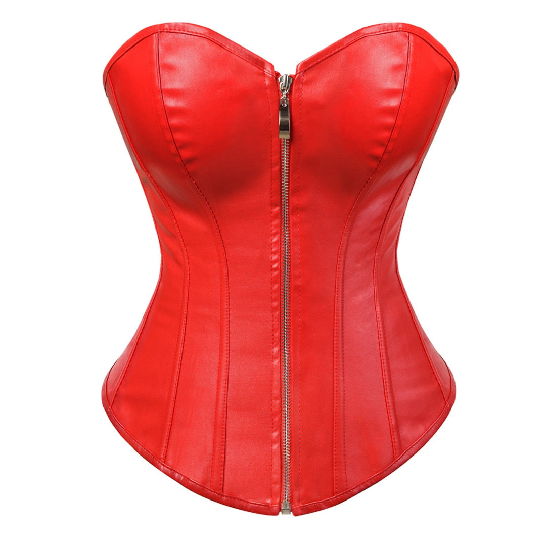 Guêpière rouge ou noir femme Espiègle - GUAPPAA