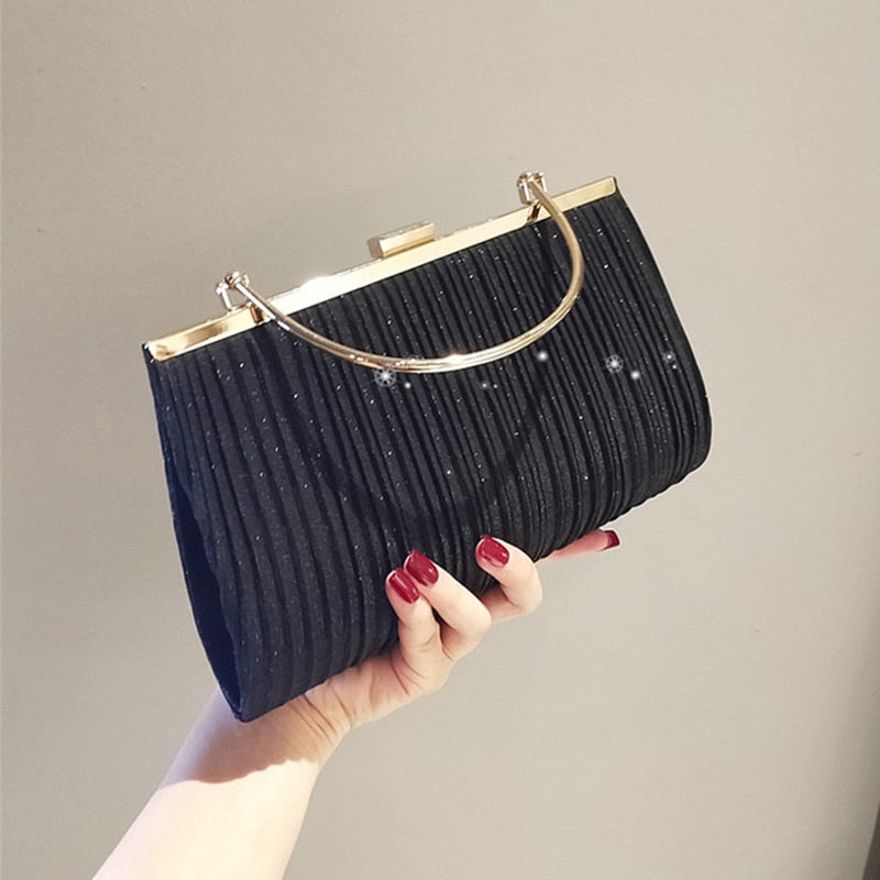 Pochette à main à pailettes chic femme Grand Paris - GUAPPAA