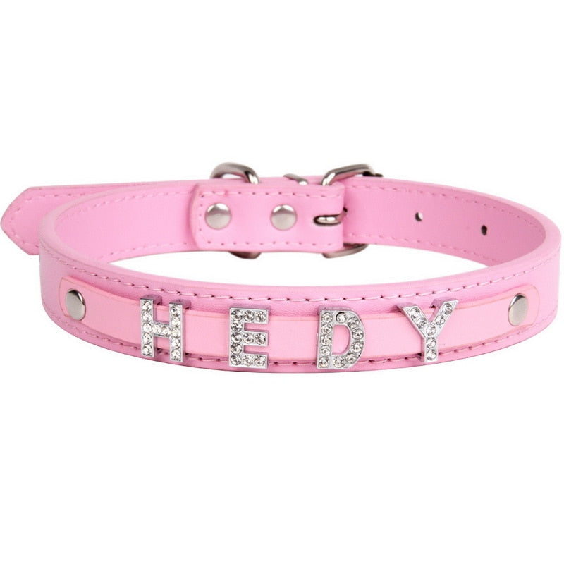 Collier soumise bondage bdsm personnalisable 1-9 lettres punk gothique Slave - GUAPPAA